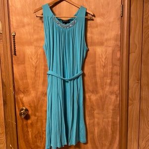 Lane Bryant embellished neckline dress-Size 18/20